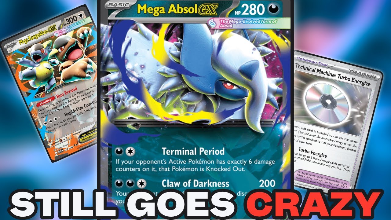 Я попробовал Mega Absol ex в новом формате — ВОТ что получилось