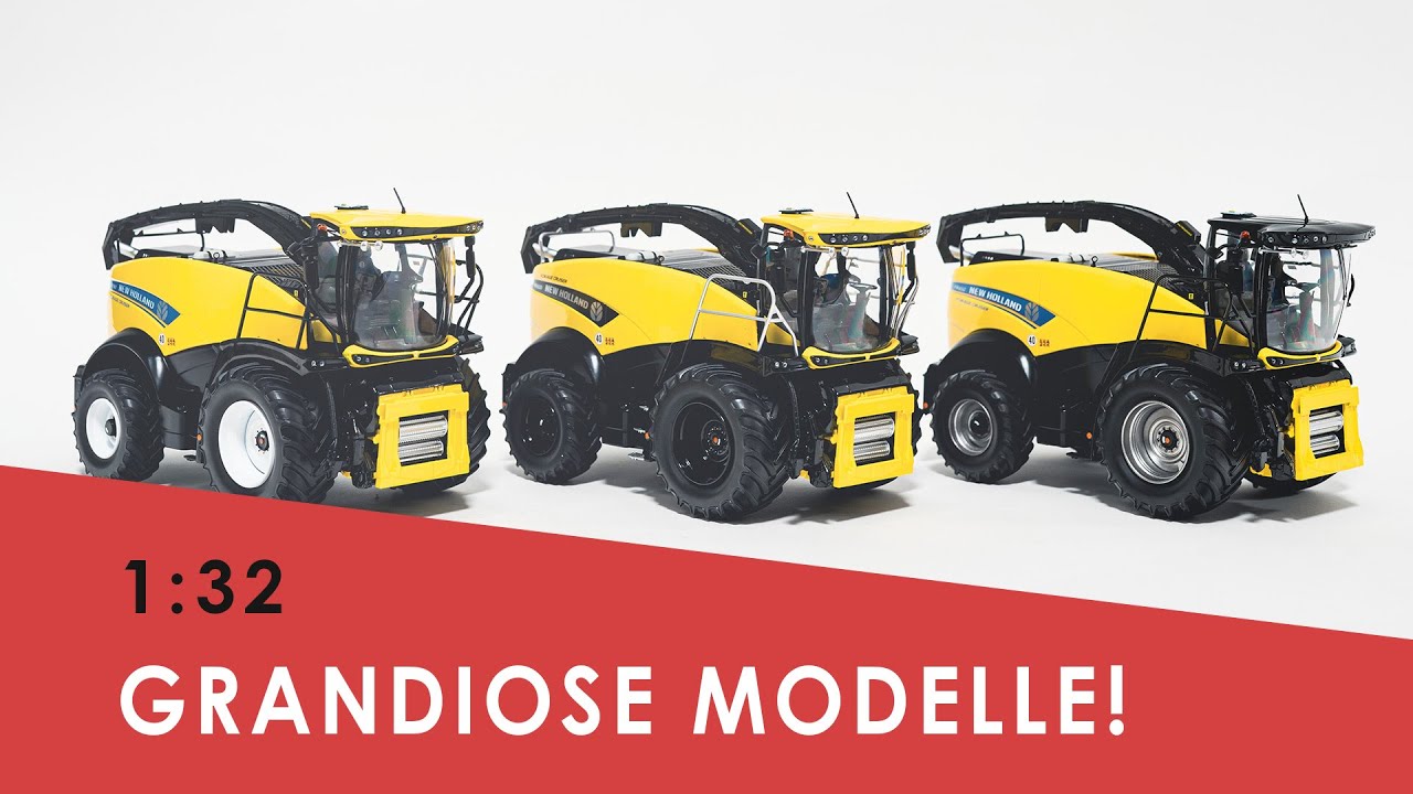 Drei neue New Holland Häcksler von MarGe!