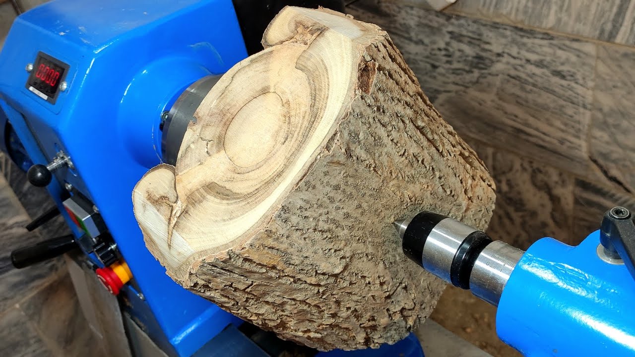 woodturning live edge chocolate container step by step