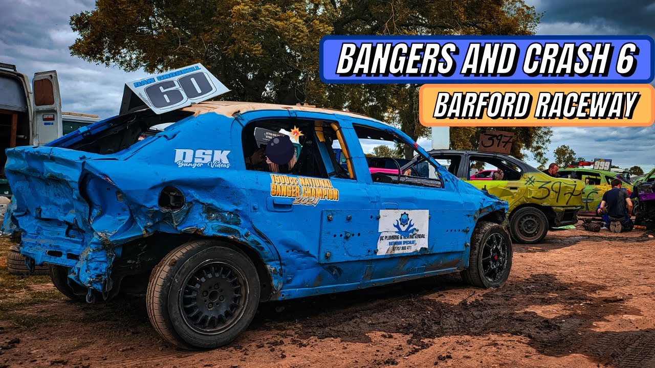 Bangers and Crash 6 | CRAZY Crashes at Barford Raceway