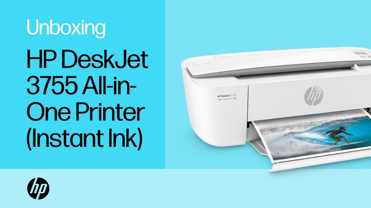 Set Up the HP DeskJet 3755 All-in-One Printer (Instant Ink) | HP DeskJet | HP Support