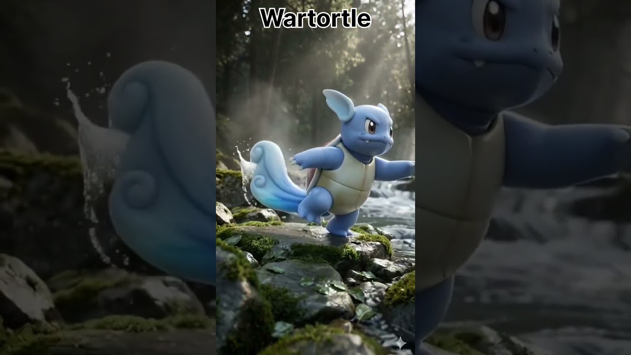 Squirtle evolution from kanto 