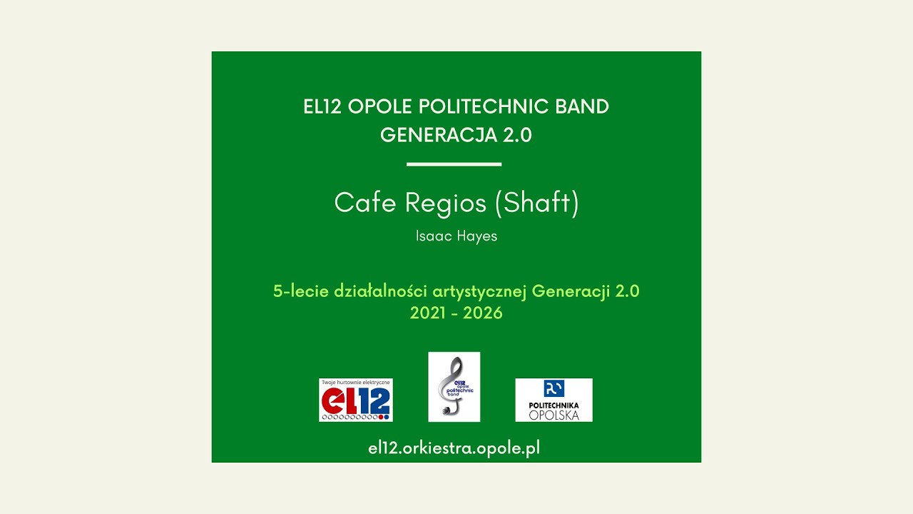Cage Regios (Shaft) - el12 Opole Politechnic Band Generacja 2.0