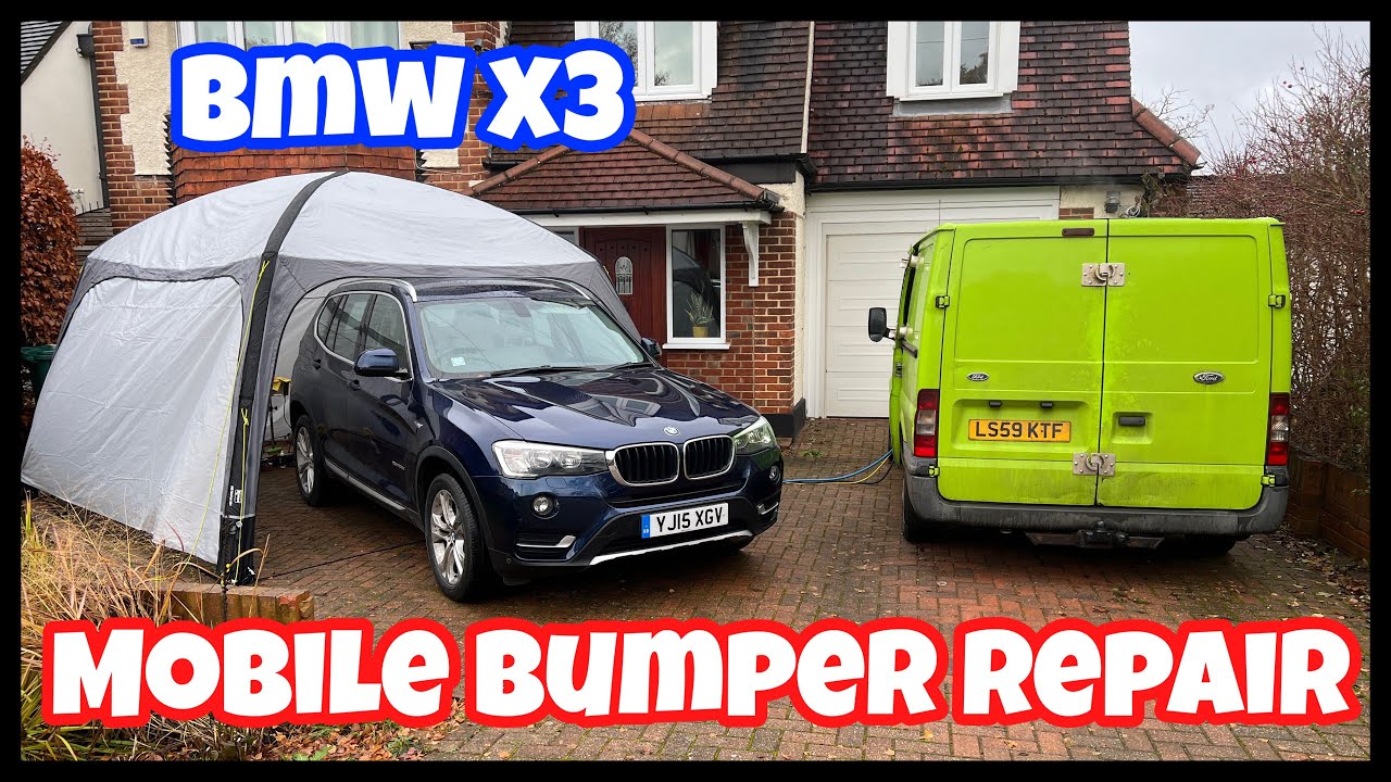 Mobile bumper repair Bmw X3