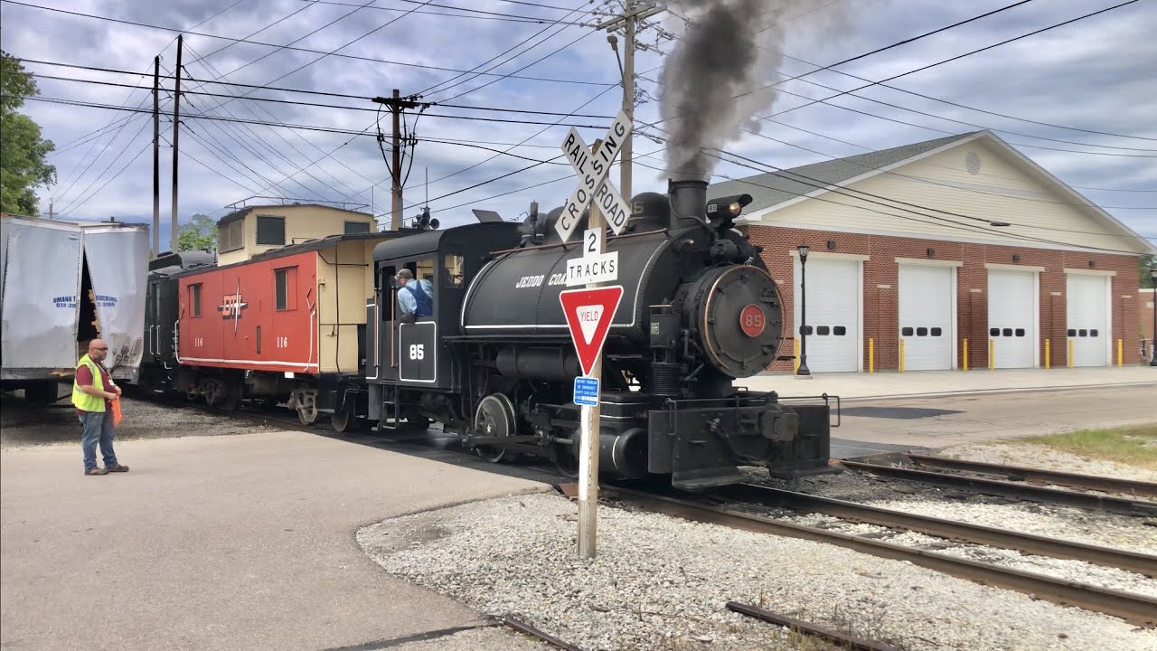 Steam Train Makes Last Run, Caboose On Train, Cool Railroad Crossings, Trains In Lebanon, Ohio LMMRR