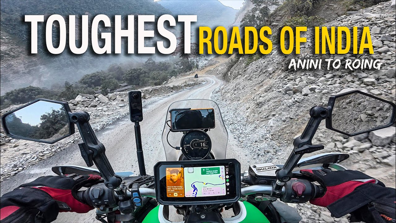 TOUGHEST Roads Of INDIA | ANINI TO ROING | Ep -17