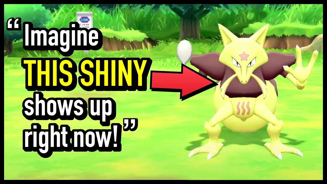 I SPOKE THIS SHINY POKEMON INTO EXISTENCE!!