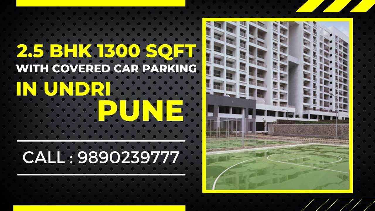 2.5 BHK , 1300 SQft , Exclusive property in Undri, Pune