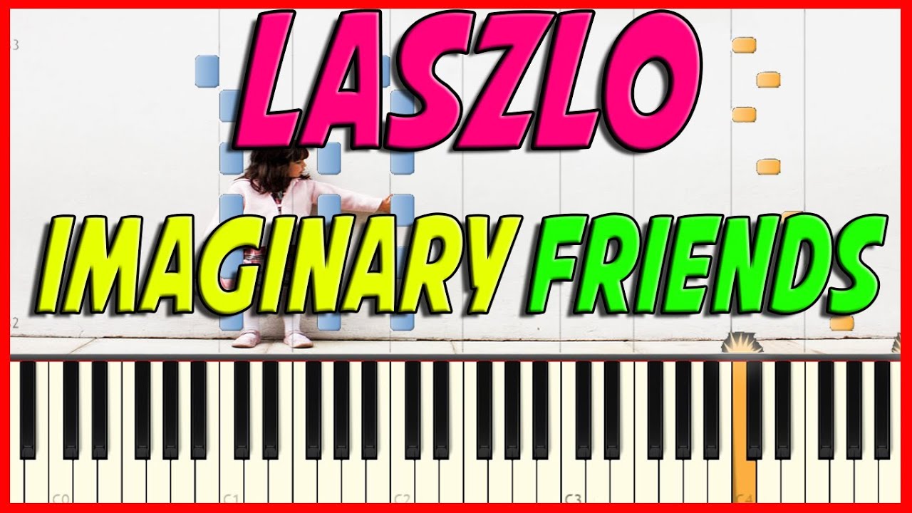 Laszlo - Imaginary friends Piano Cover on Synthesia + Midi file & mp3