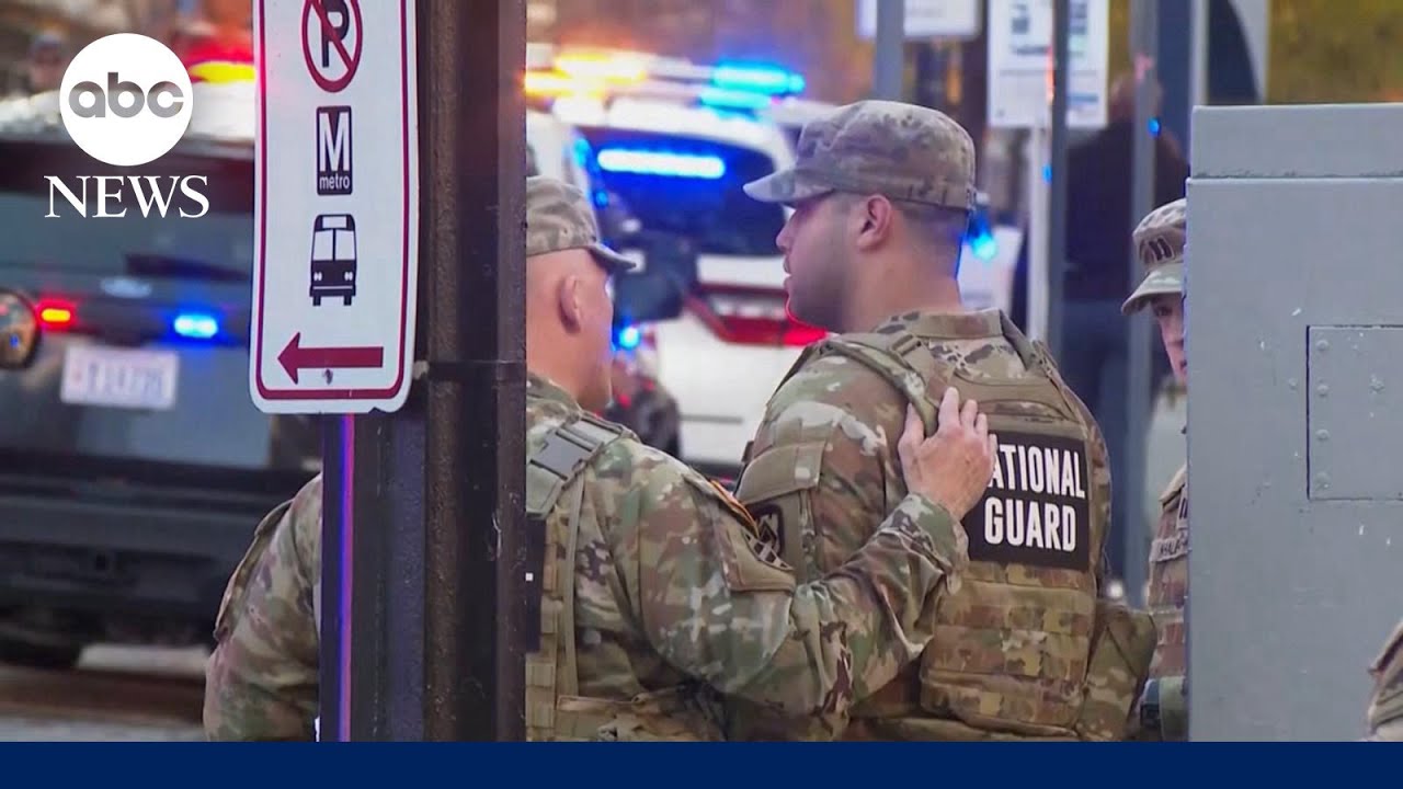 2 National Guard on patrol near White House shot in 