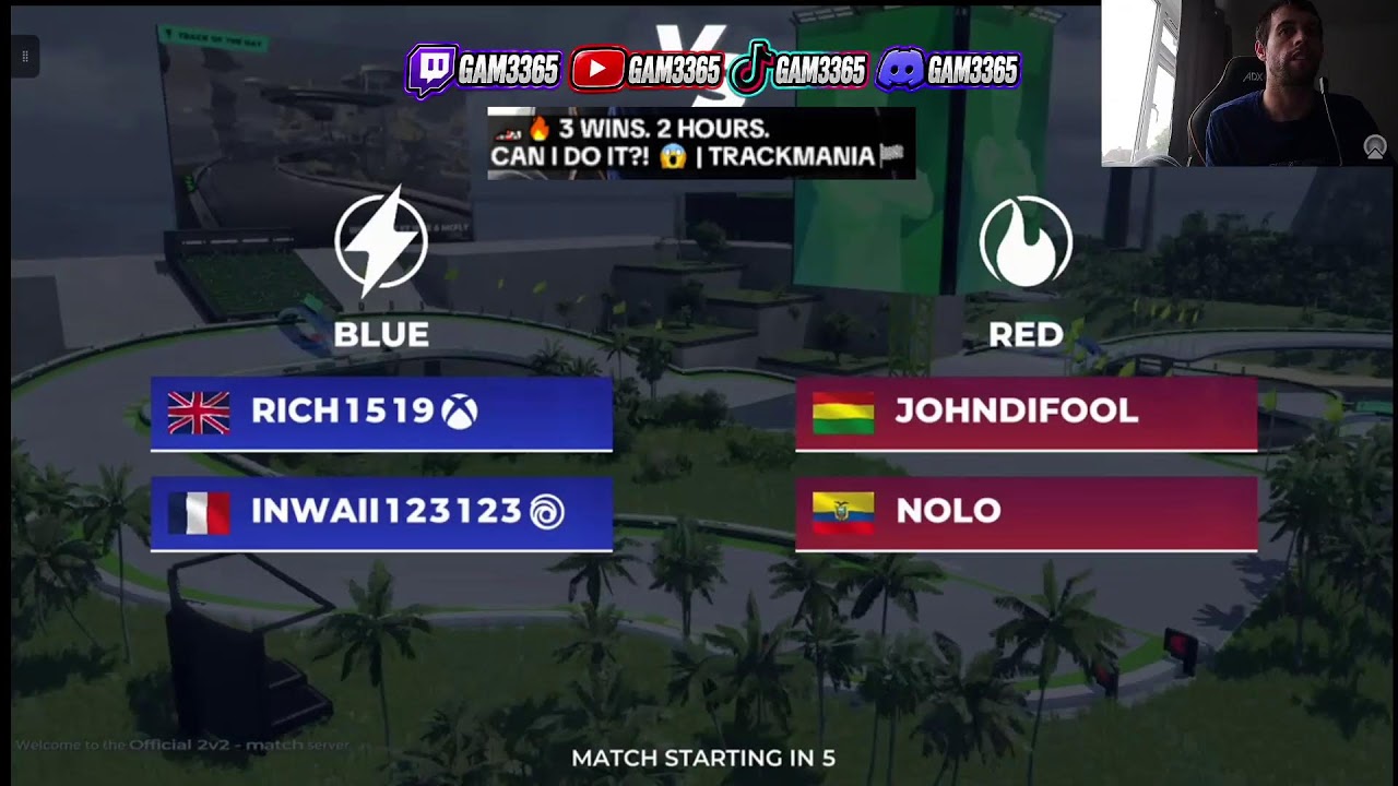 🏁🔥 3 WINS. 2 HOURS. CAN I DO IT?! 😱 | TRACKMANIA🏎️