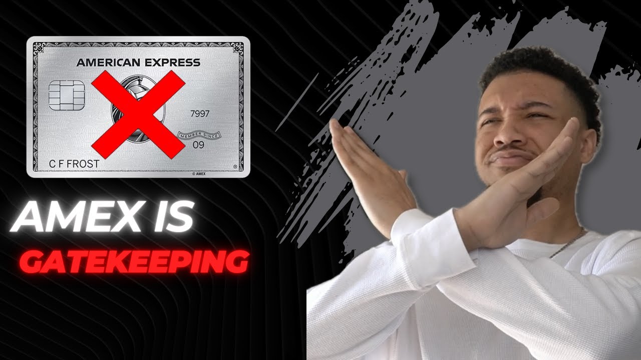 DON'T APPLY FOR AMEX PLATINUM unless....