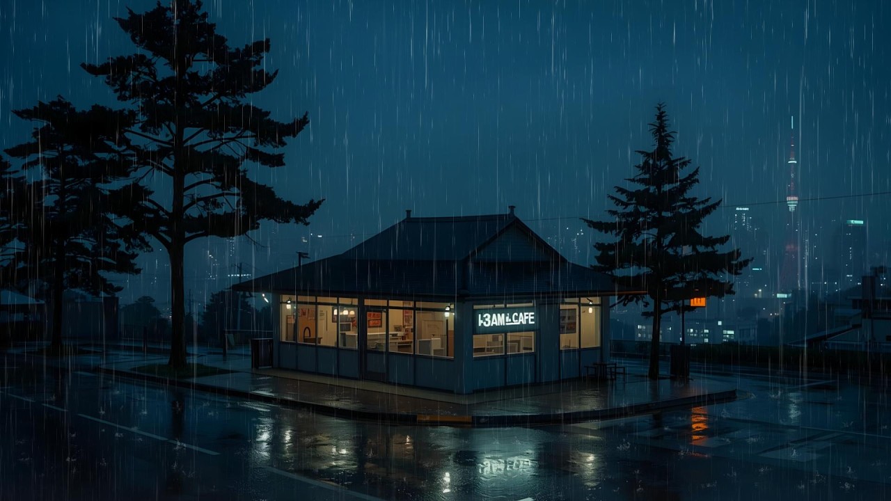 Endless Tokyo Streets in the Rain 🌧️ | 3 AM Sleep Lofi