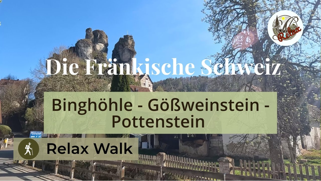 Fränkische Schweiz – Stille Wege bei Pottenstein & Binghöhle | Relax Walk