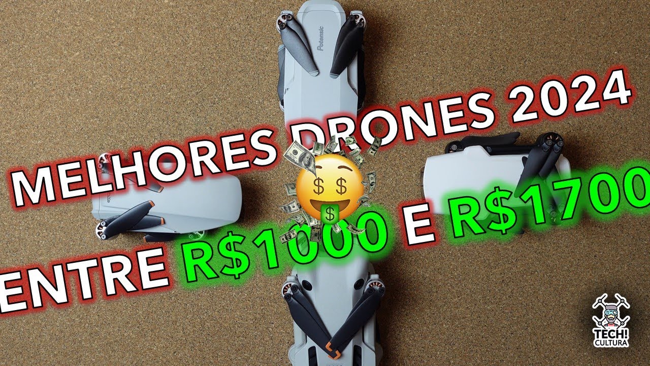 Melhores Drones Baratos 2024 - Entre R$1000 e R$1700 - Best budget drone 2024