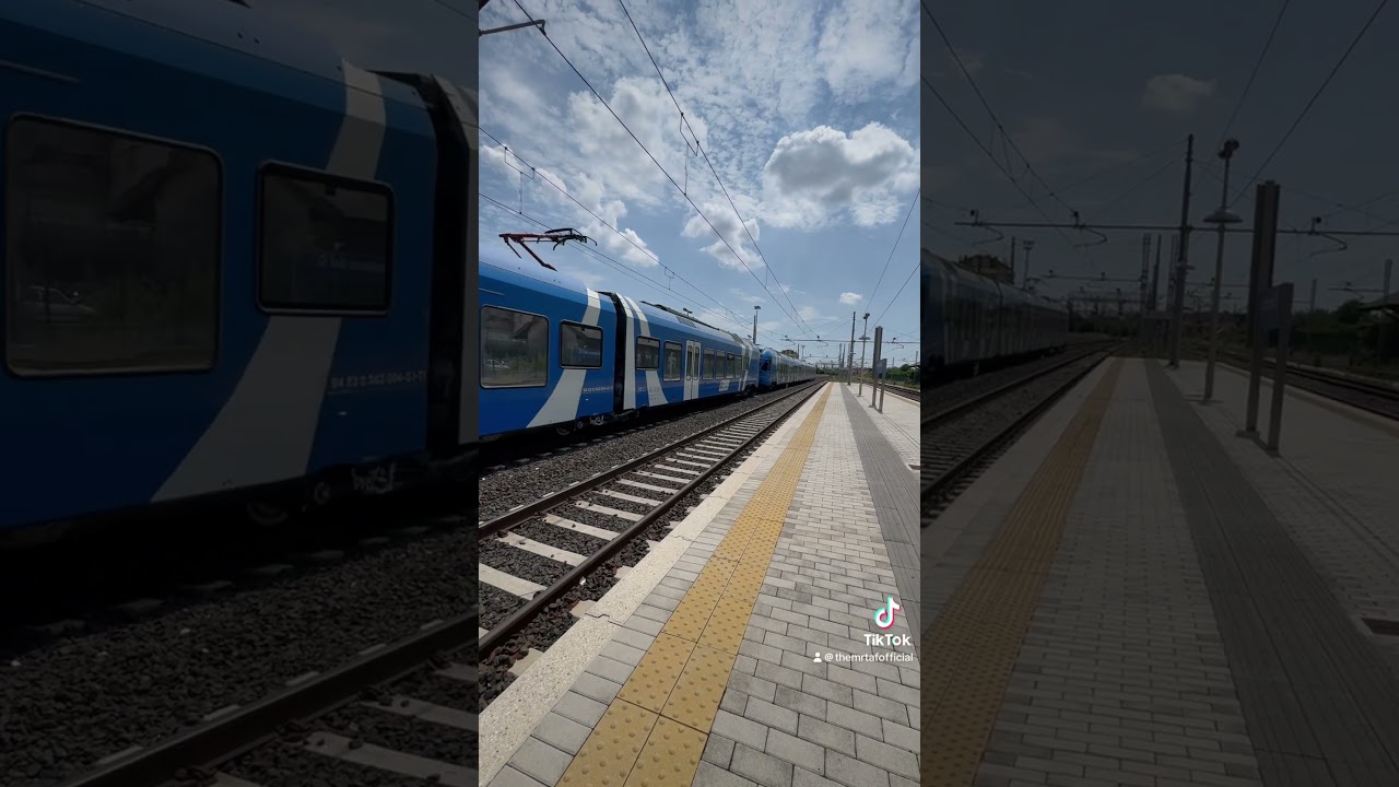 ETR 343 Stadler Flirt in doppia in arrivo a Bassano del Grappa #train #treno #trainspotting #fs