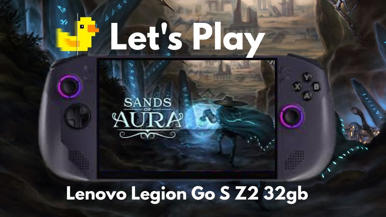 Sand Of Aura Gameplay on Lenovo Legion Go S Z2 | Lossless Scaling Handheld Test