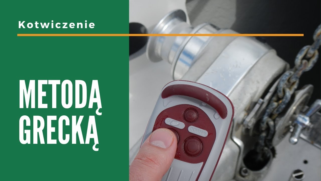 Kotwiczenie - Cumowanie metodą „ grecką