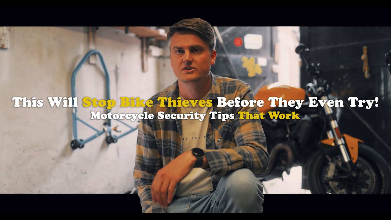 This Will Stop Bike Thieves Before They Even Try! | Motorcycle Security Tips That Work