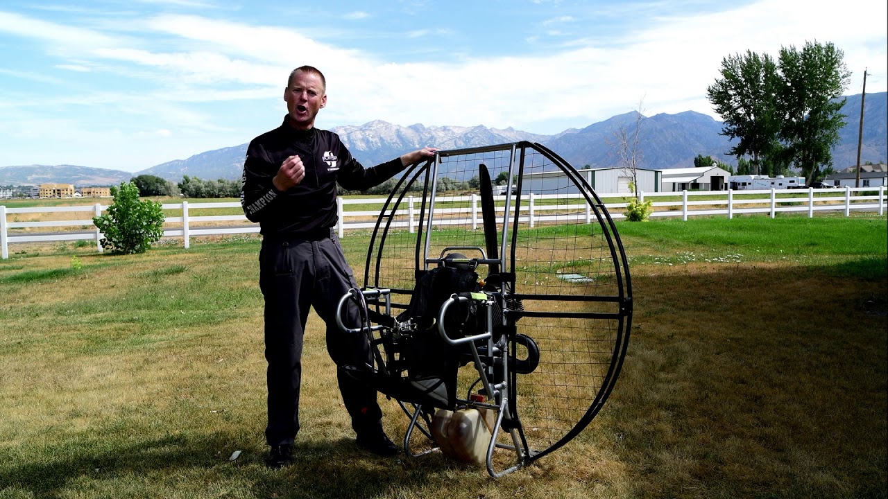 Why Does The Flat Top Paramotor Have a Flat Top? Powered Paragliding Extreme Safety Details!!