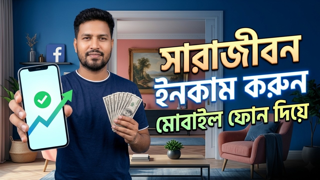 মোবাইল ফোন দিয়ে কিভাবে অনলাইন ইনকাম শুরু করবেন।।How To Earn Money Mobile Phone।।