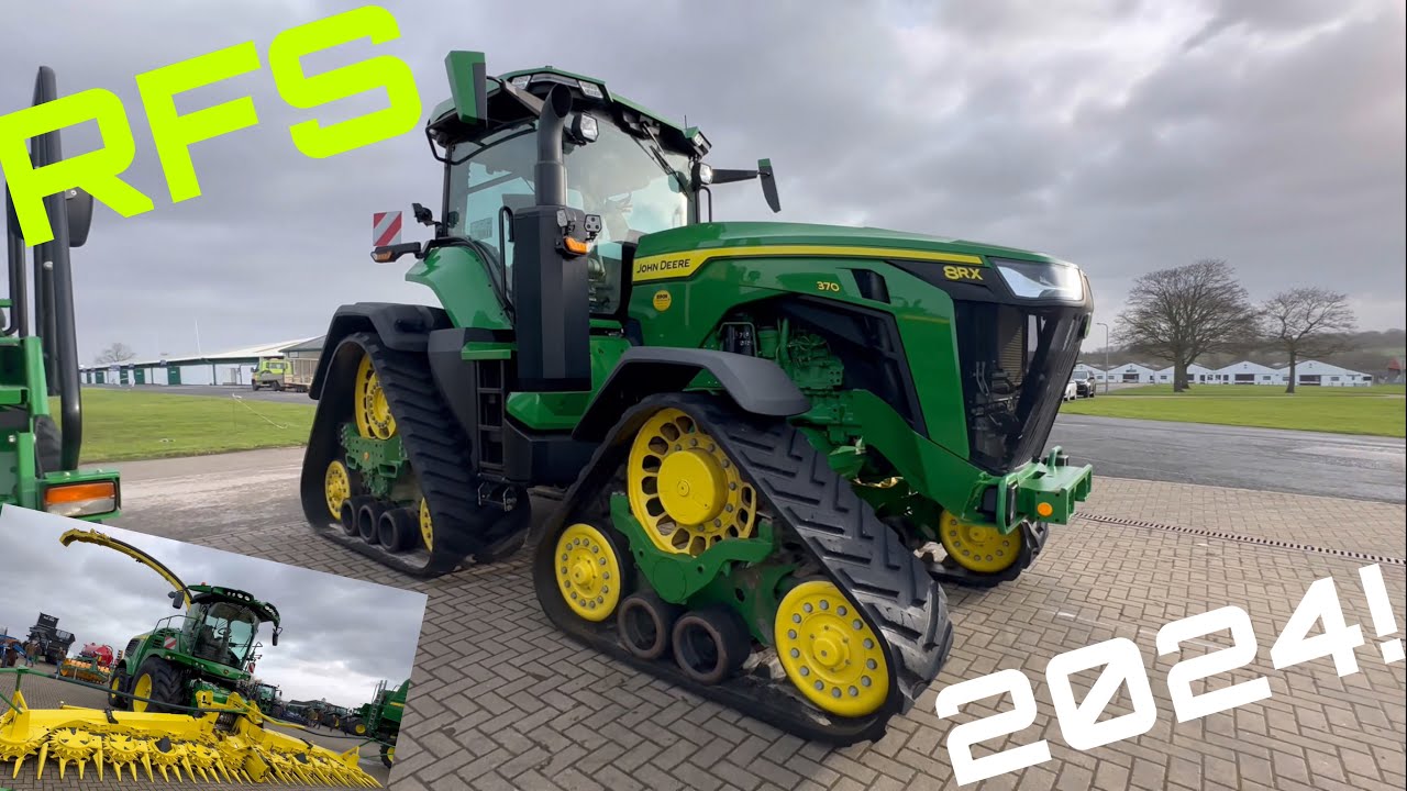 Rippon Farm Services 2024! John Deeres Everywhere! Loads of Machinery! Andy & JD Mick!