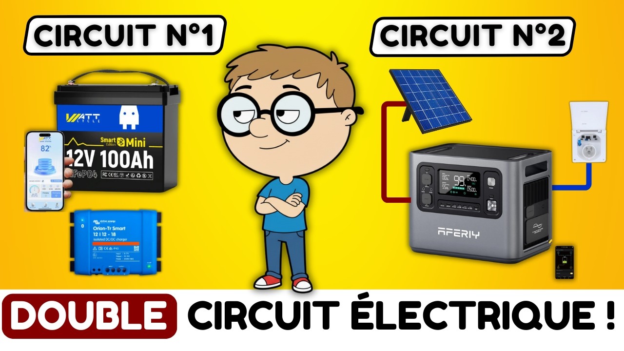Installation électrique minimaliste VASP Van aménagée pour 500€ ➡️ Possible ?