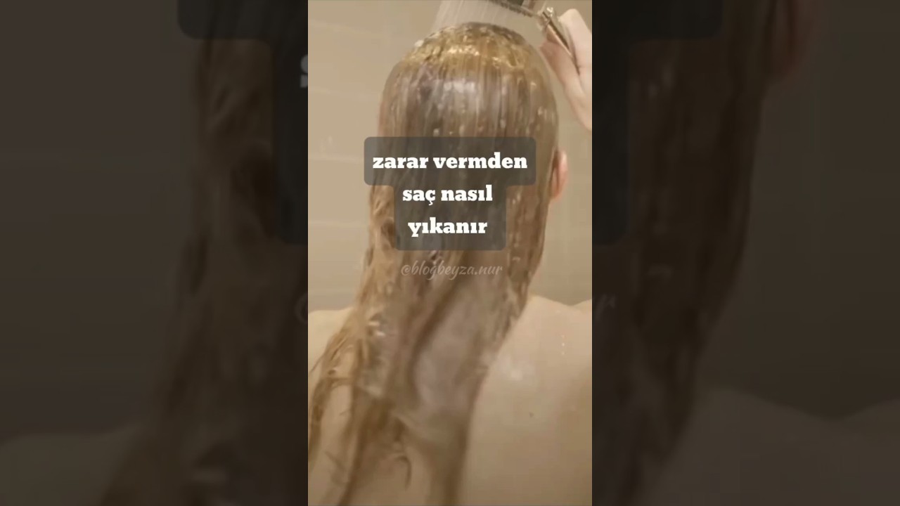 sa&ccedil; nasıl doğru yıkanır #ytdayibenionecikarnolur #keşfetbeni&ouml;ne&ccedil;ıkar