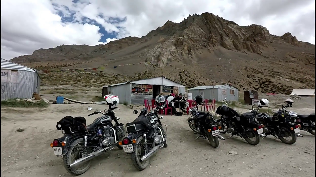 Himalaje motocyklem Tso Kar to Jispa
