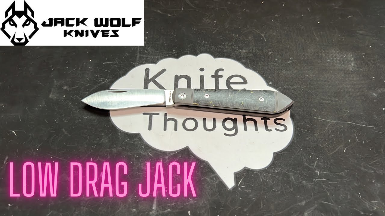 Jack Wolf Knives Low Drag Jack Review and Teardrop Pattern History