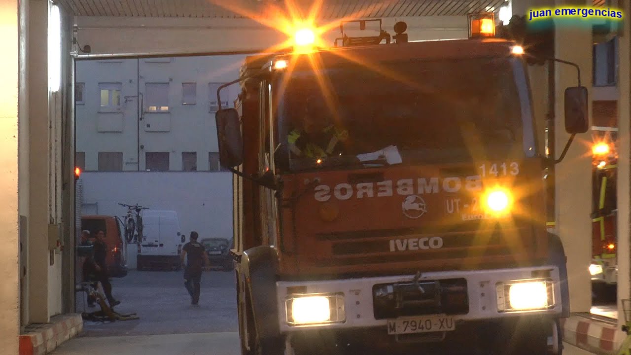 Iveco Eurocargo y Mercedes Atego. Bomberos de Madrid (UT-21 y ET-21)