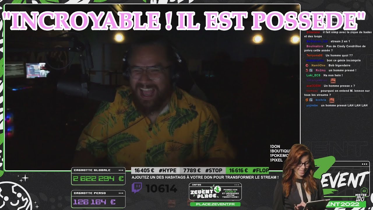 Mister Mv subit le karaok&eacute; de Boblenon | Zevent 2022