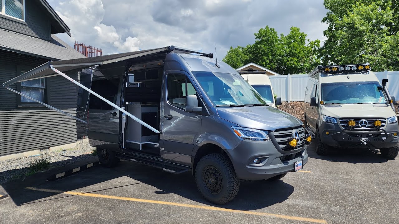 2022 Sprinter 4x4 High Roof 144 Launch Van For Sale!