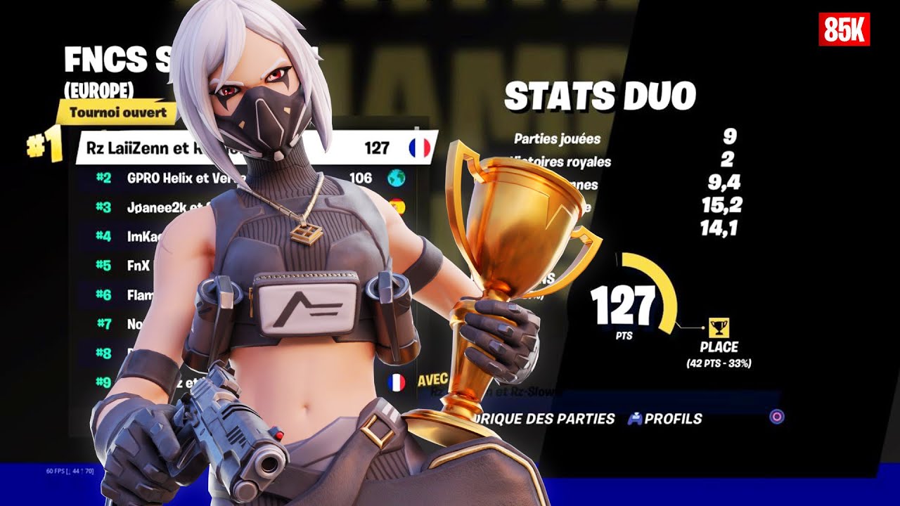 🏆 How We Placed 1st in FNCS Week1 (127 pts/open)