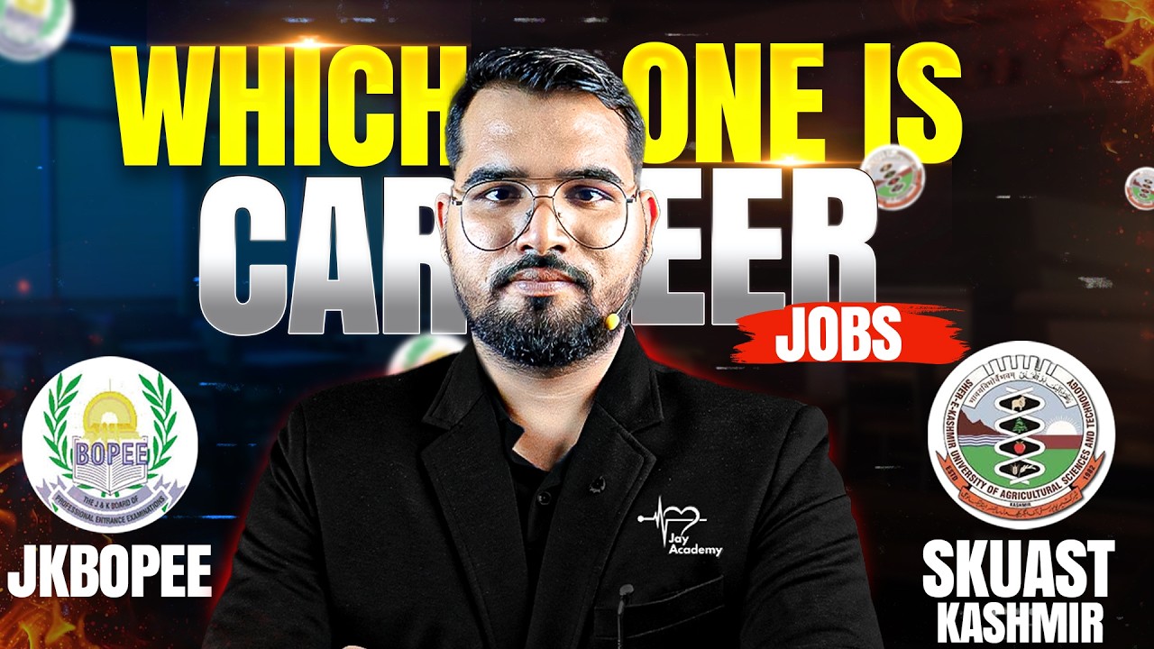 JKBOPEE Bsc Nursing vs SKUAST Kashmir ⚡ कौन बेहतर है? Courses & Job Scope Complete Guide
