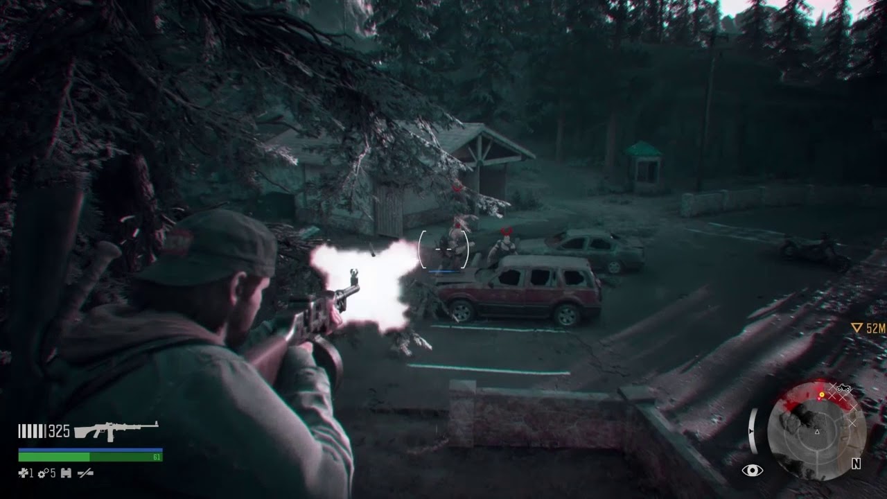 Days Gone Combat Compilation - Standard PS4 Gameplay