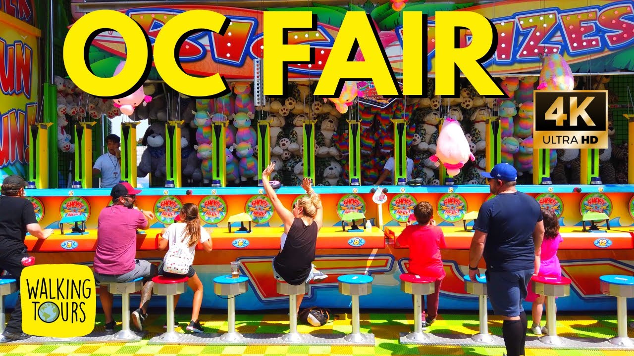 Orange County Fair 2021 Opening Weekend | 4K Walking Tour