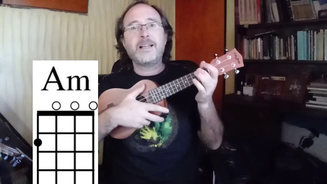 OJOS DE CIELO EN UKELELE (la m)