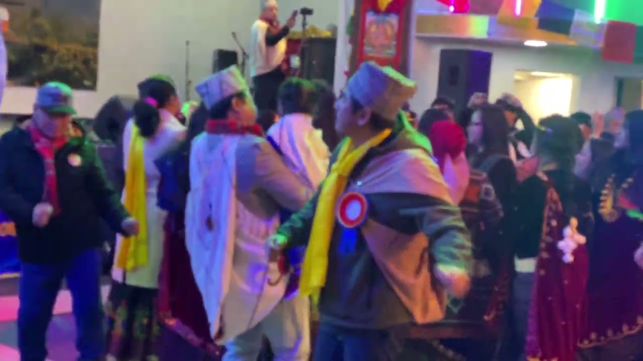 Tamu Loshar 2026 in Akron with Lagent singer Roshan Gurung.