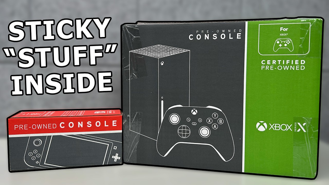 Я купил Б/У консоль в GameStop... УЖАС 💀