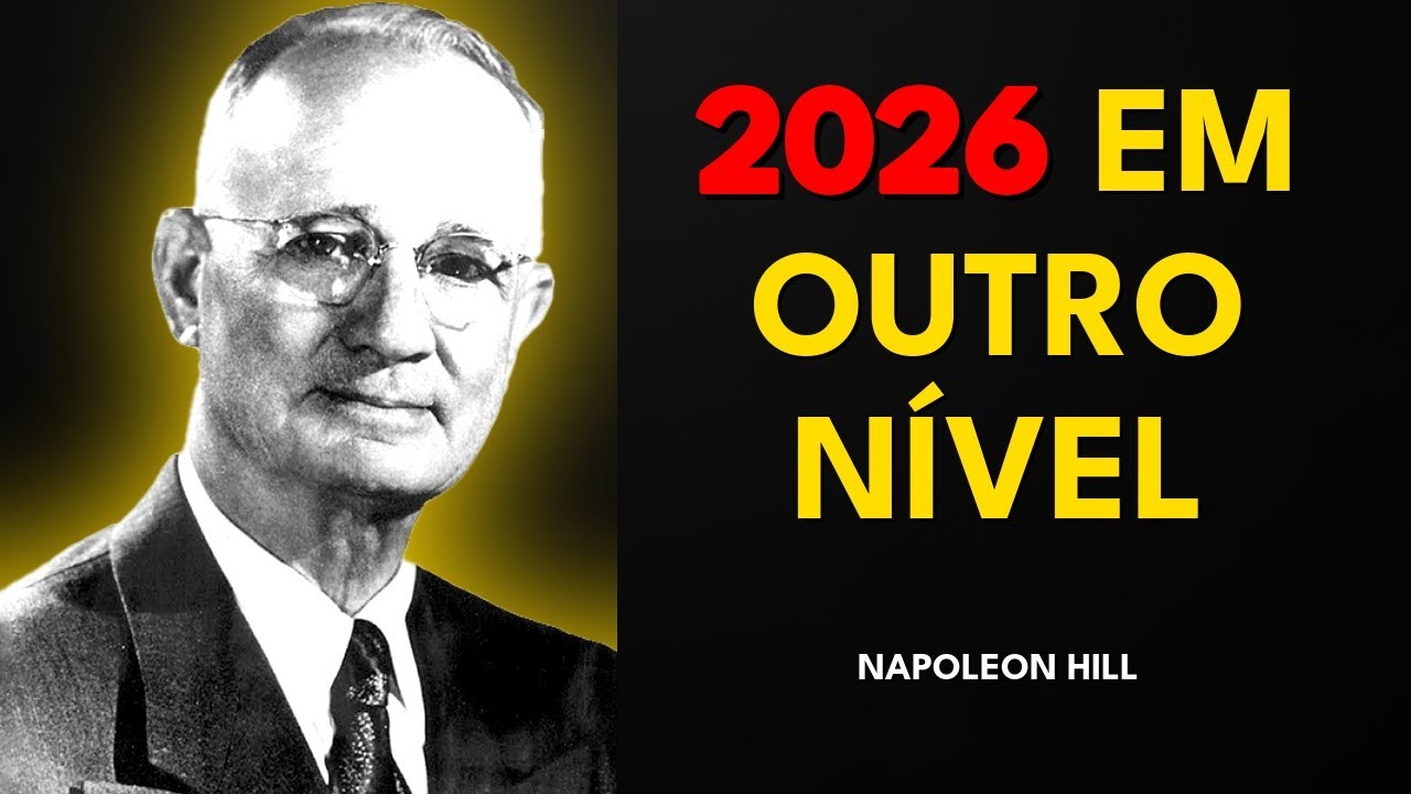 OS 8 PASSOS QUE VÃO ELEVAR SEU NÍVEL EM 2026 (VOCÊ PRECISA DISSO) - Napoleon Hill