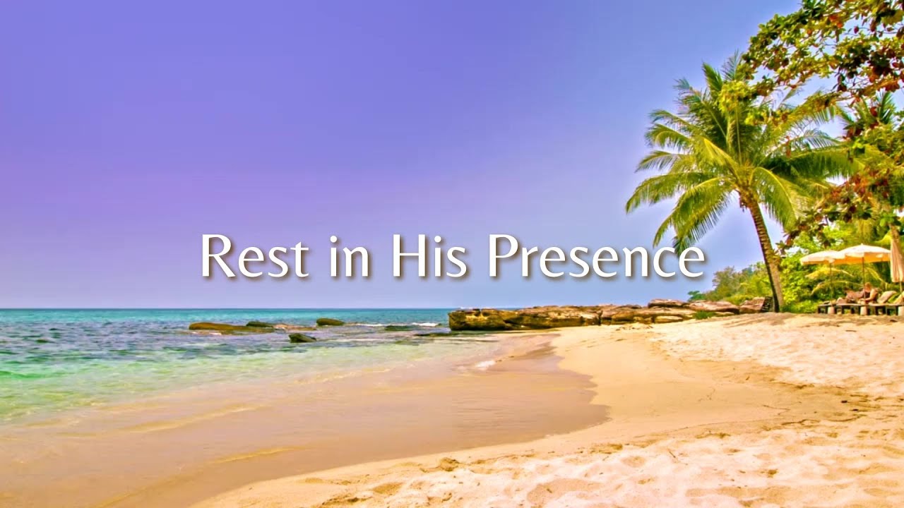 Lay Your Burdens Down | Rest in God’s Presence (Peaceful Waves & Scripture)