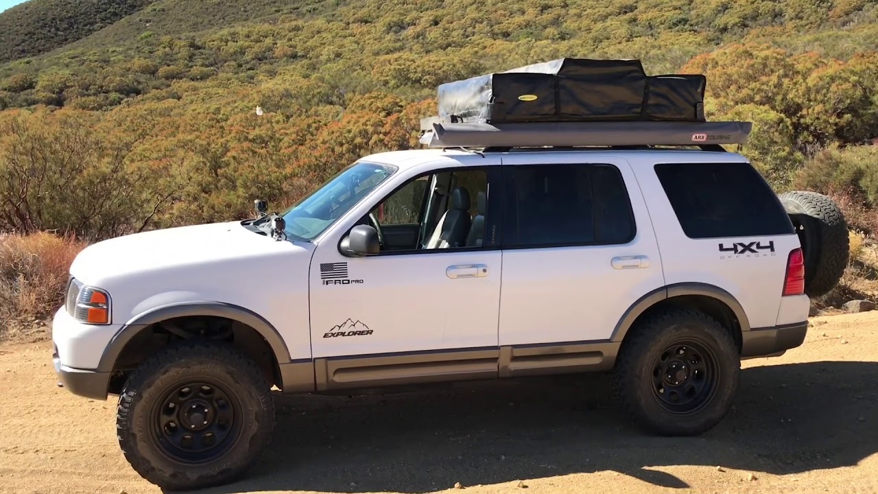 Pine Valley Trail in 2004 Explorer off road lifted