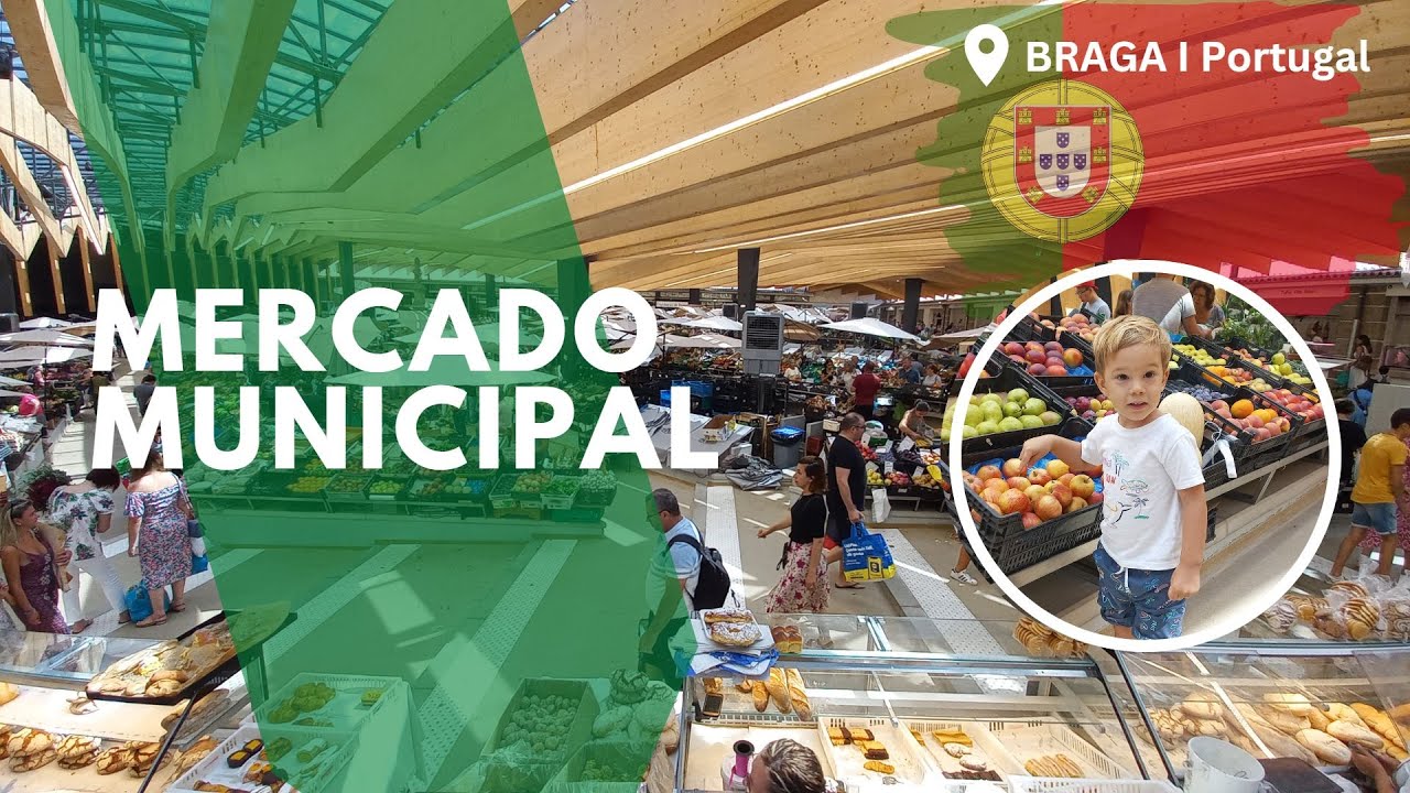 Mercado Municipal de Braga, novo e antigo em harmonia.