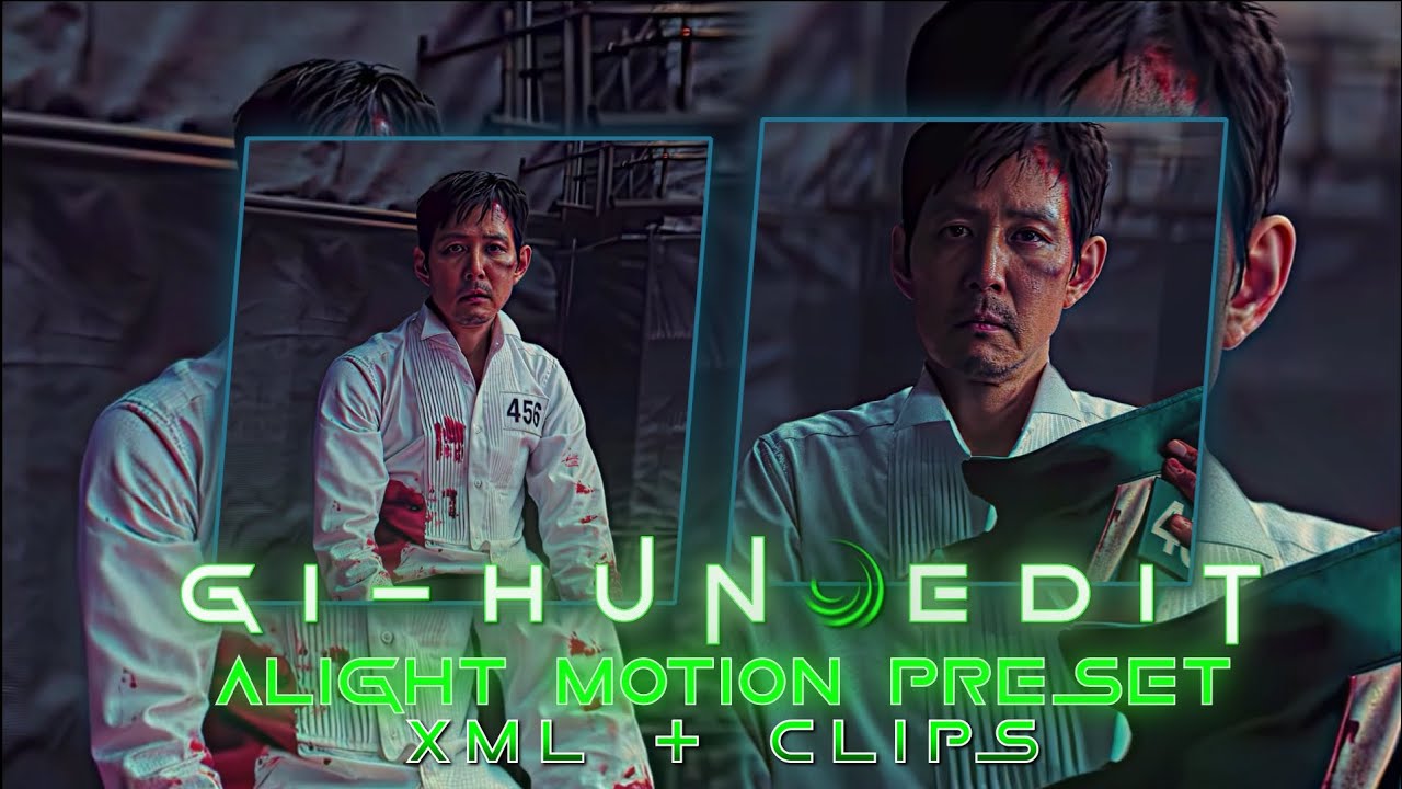 Squid Game Season 3 | Gi-hun Full Edit Preset | Alight Motion | XML+CLIPS