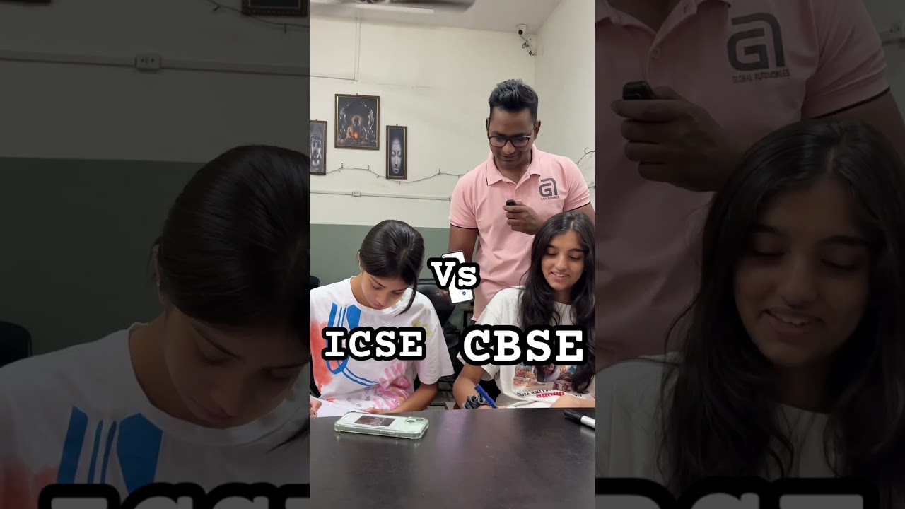 CBSE vs ICSE #education