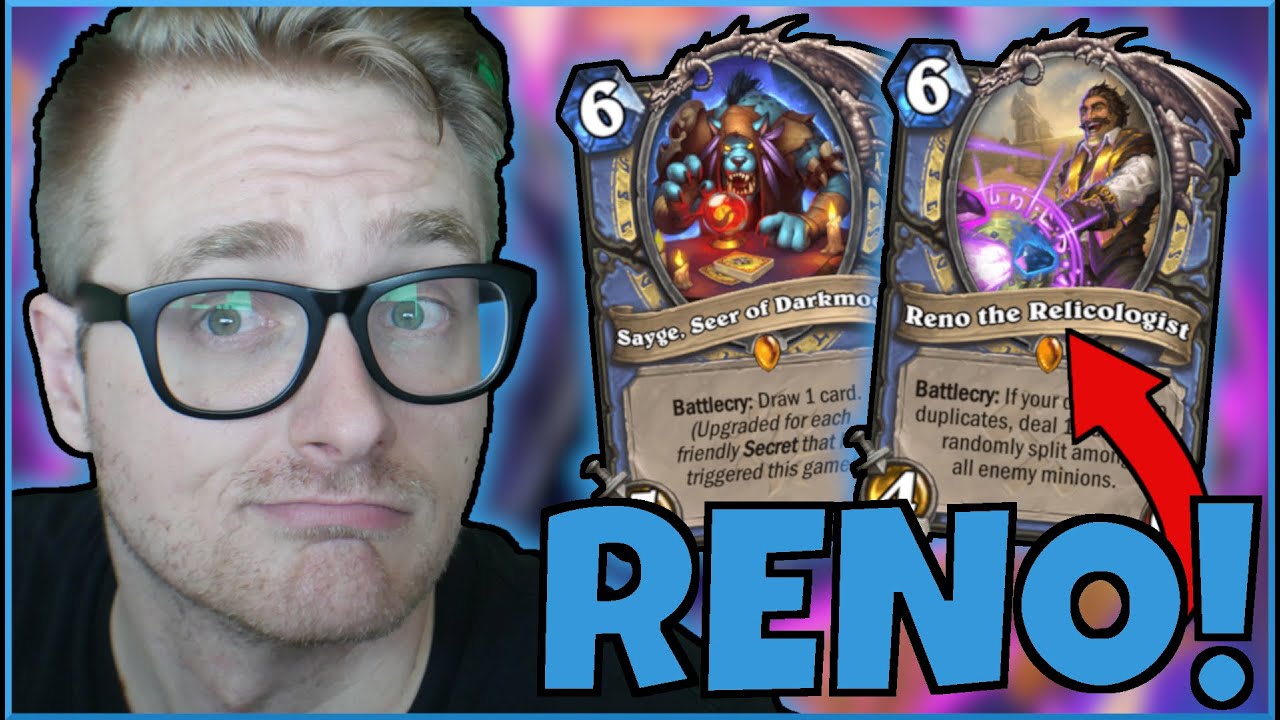 SECRET MAGE has TOO MANY Good Cards Now... Time to Make it RENO! | Darkmoon Faire | Wild Hearthstone