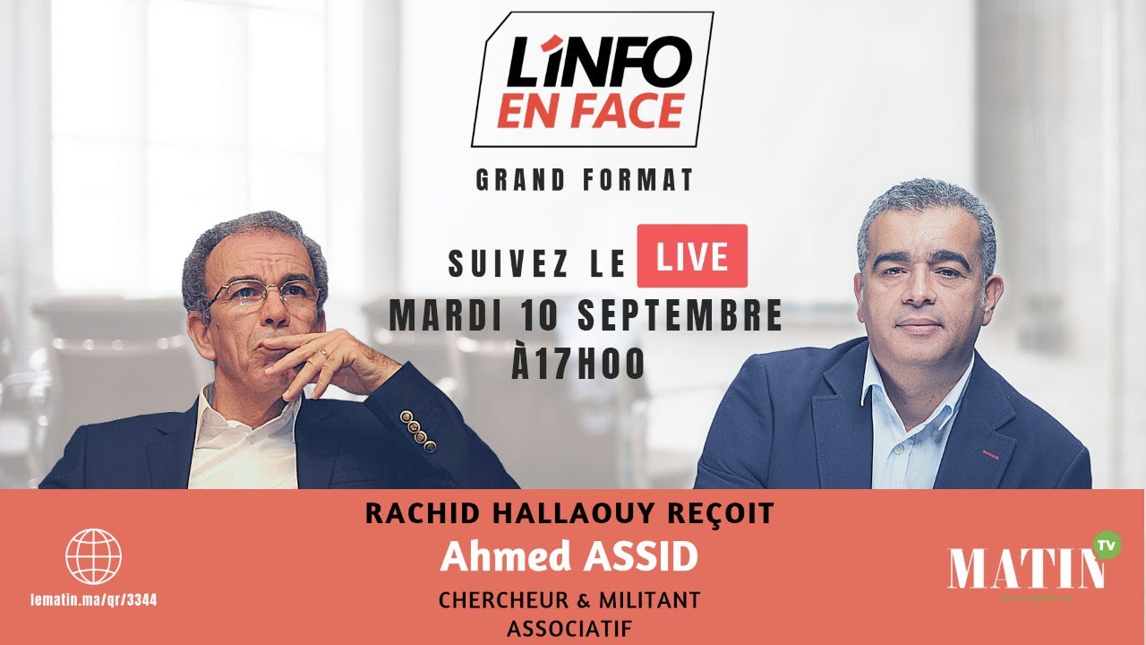 Ahmed Assid dans l'Info en Face