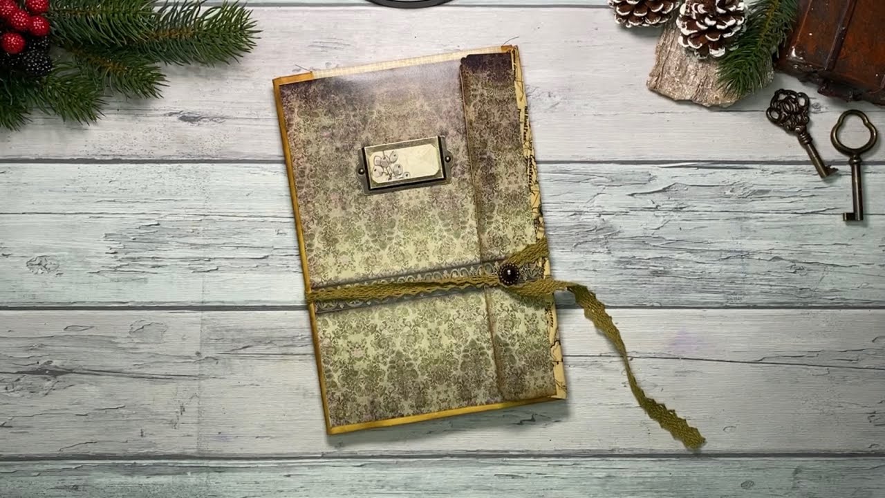 Junk Journal / deutsch /  Journal aus Briefumschlägen / Mein Beitrag zur Weihnachtsaktion