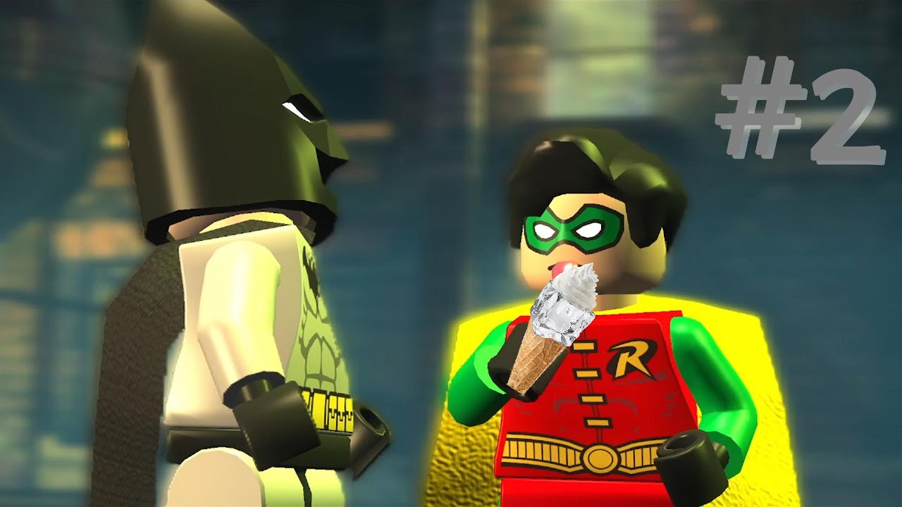 ICE CREAM!!!! and Mr. Frost whatever his name is (Lego Batman the Videogame)